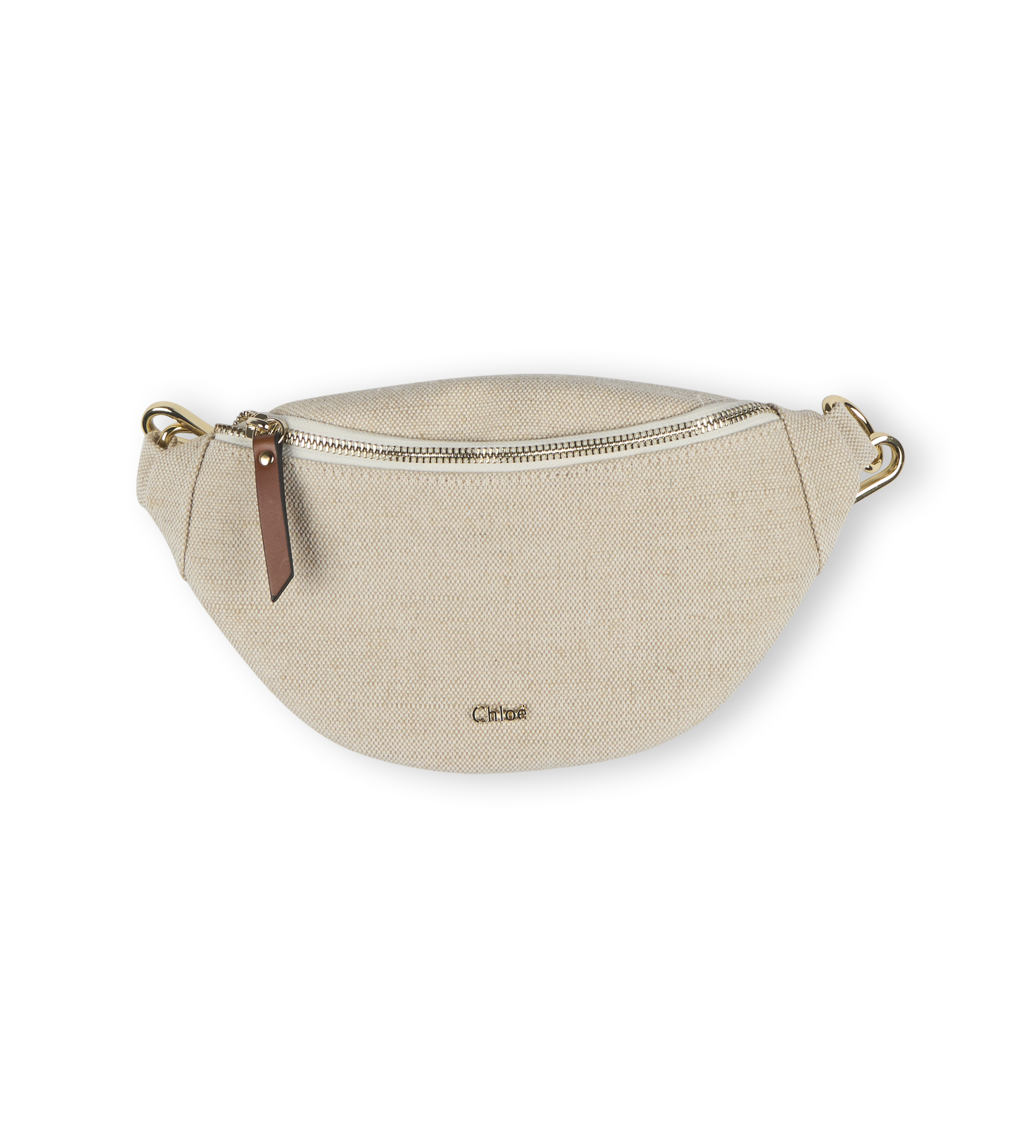 Logo Shoulder Bag Beige