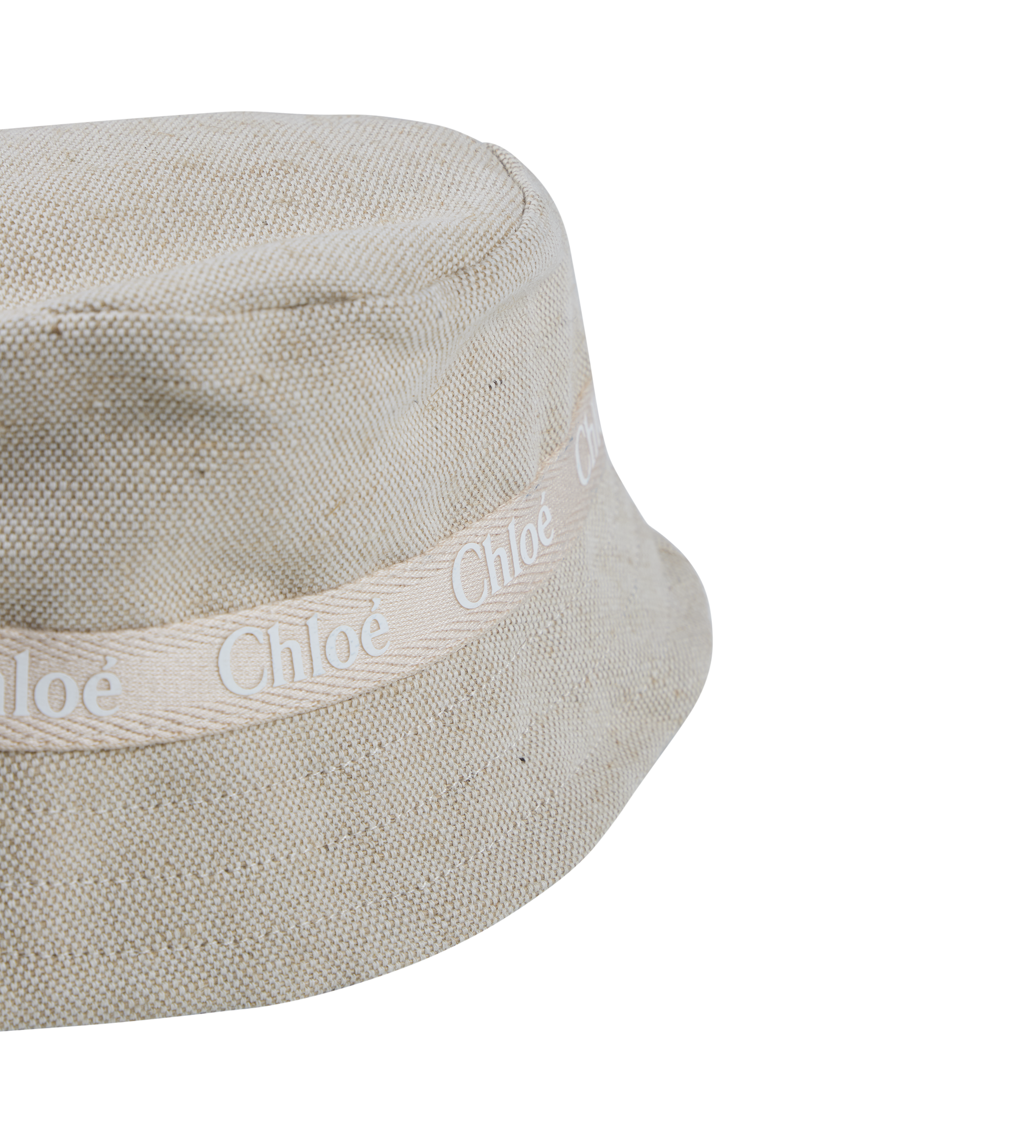 Logo-print Bucket Hat Sand Beige