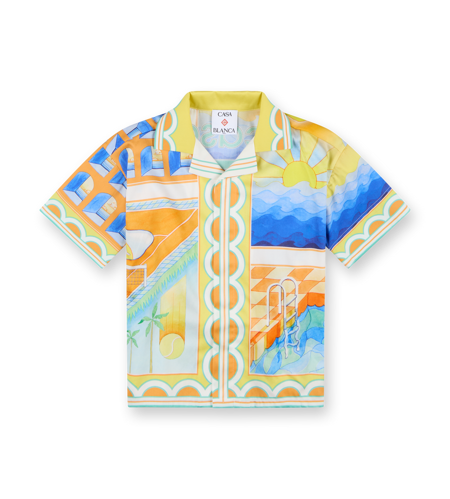 Surreal Pool Shirt Multicolor