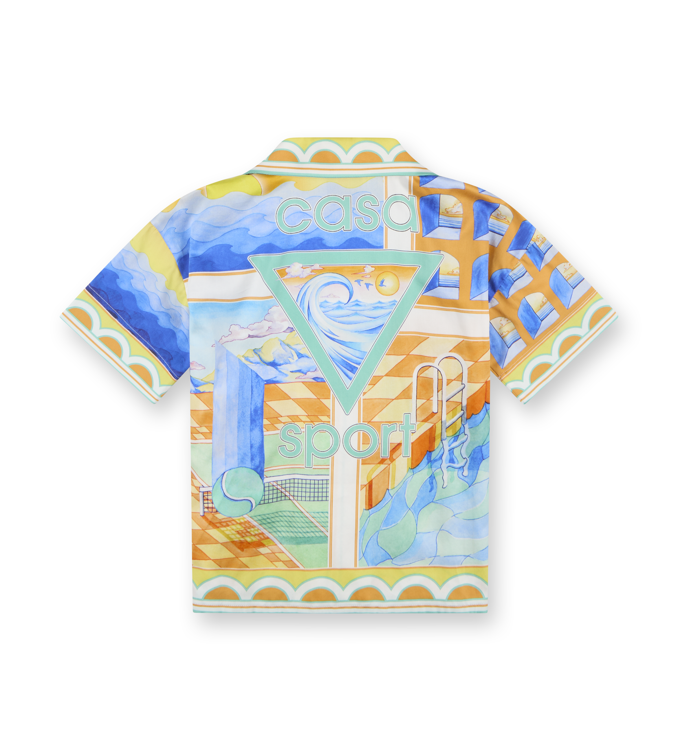 Surreal Pool Shirt Multicolor