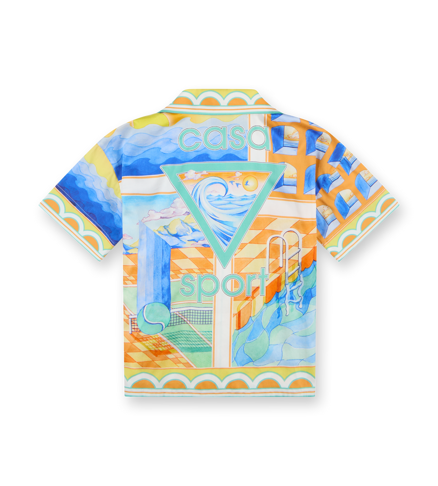 Surreal Pool Shirt Multicolor