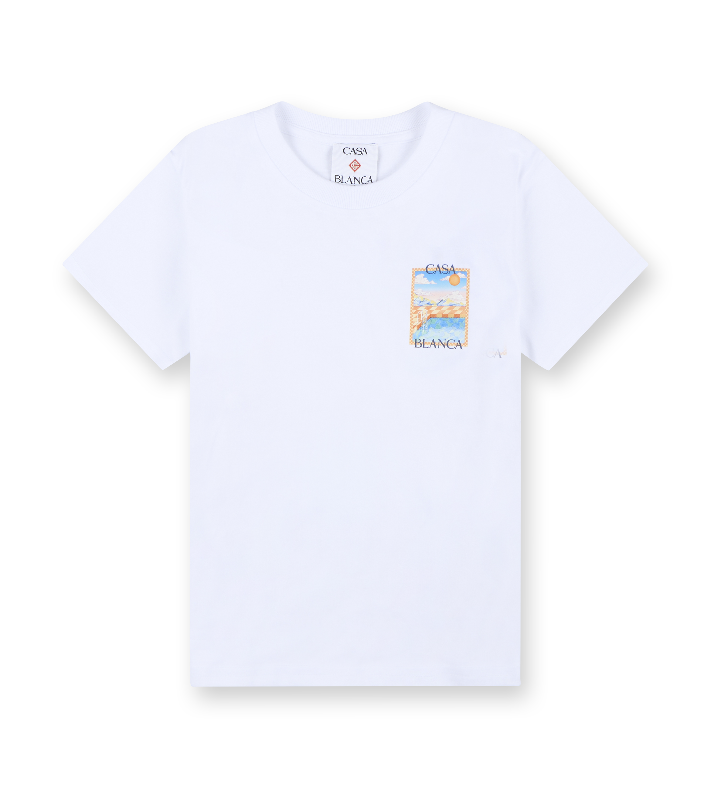 Surreal Pool T-shirt White