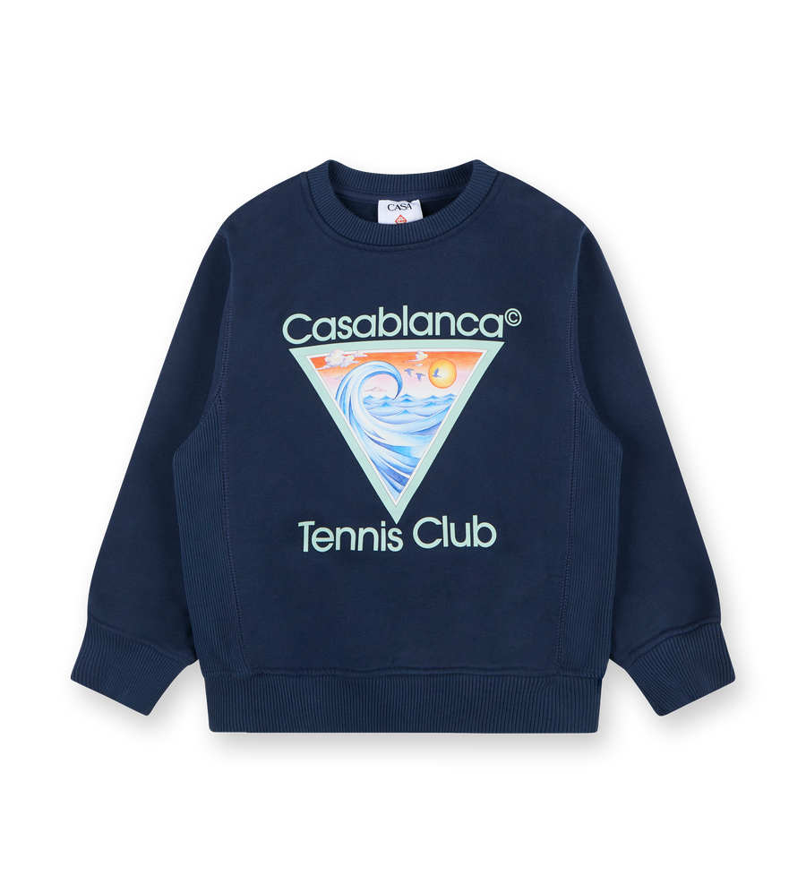 Tennis Club Icon Sweatshirt Navy