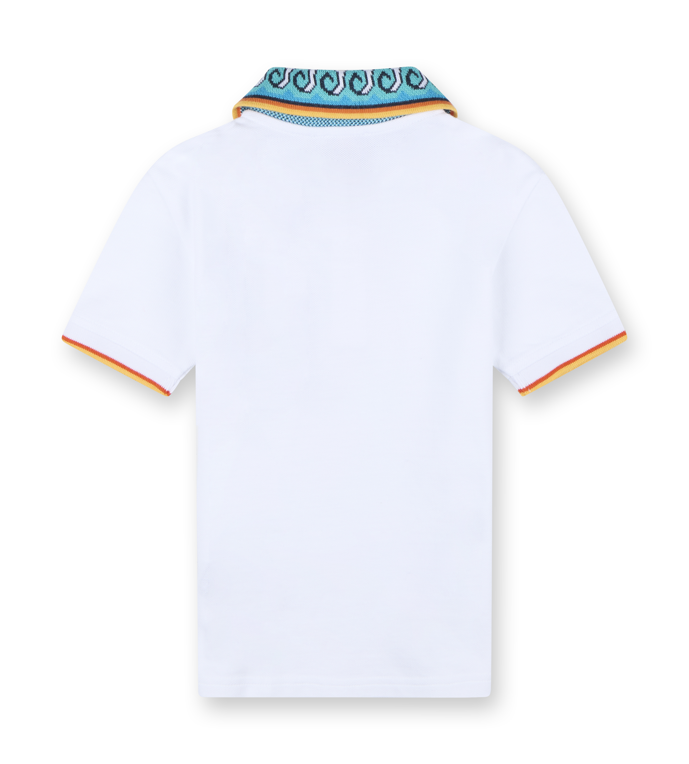 Greco Wave Polo White