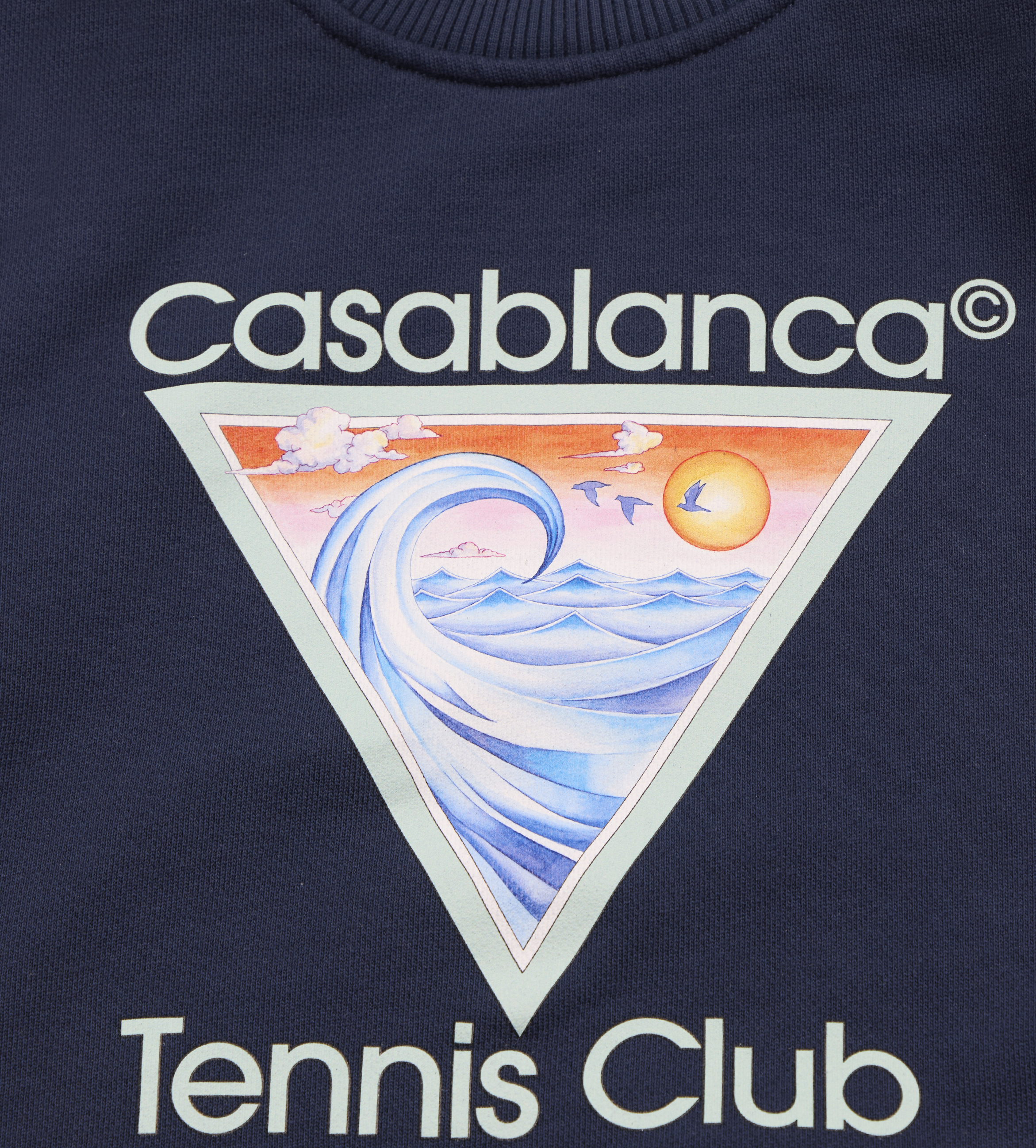 Tennis Club Icon Sweatshirt Navy