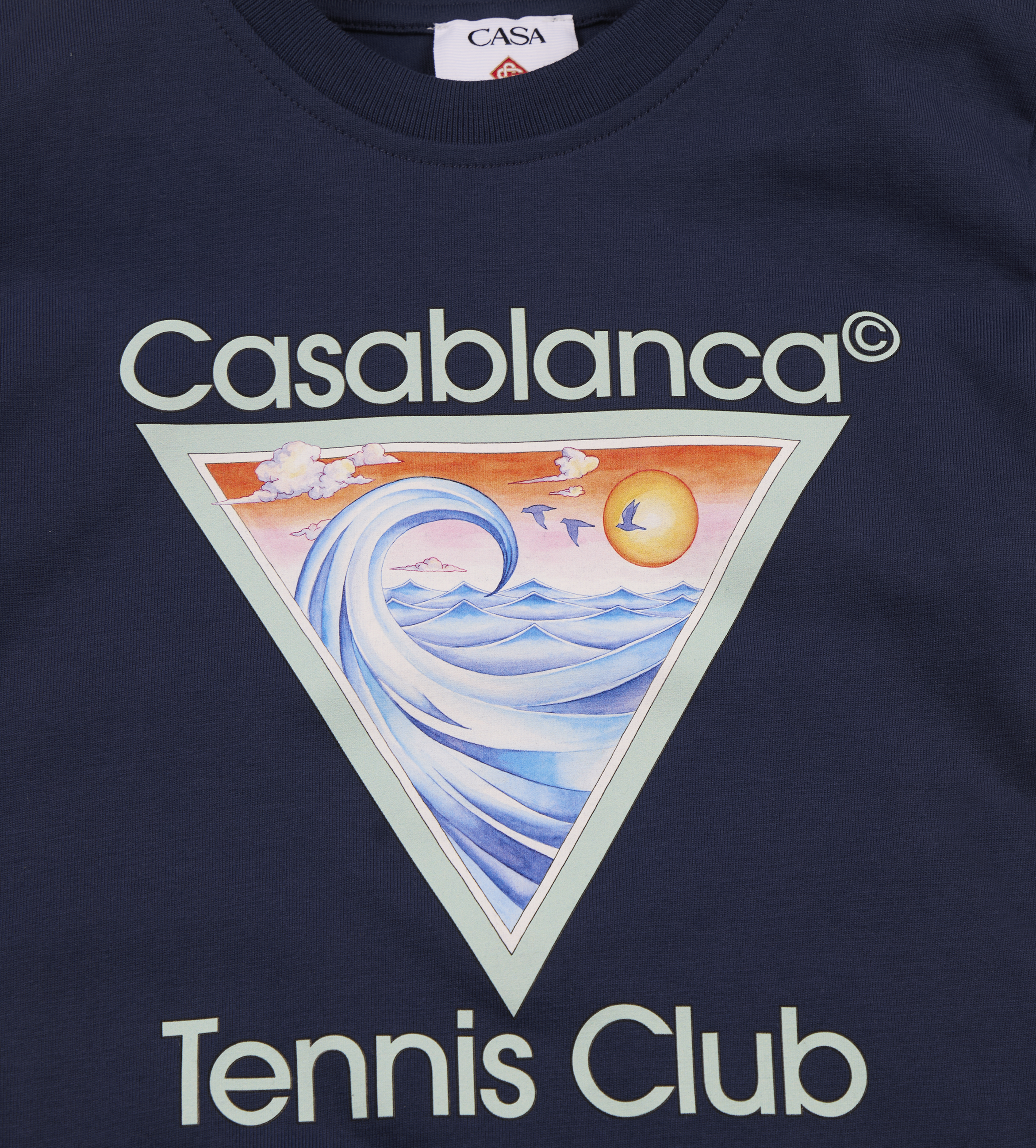 Tennis Club Icon T-shirt Navy