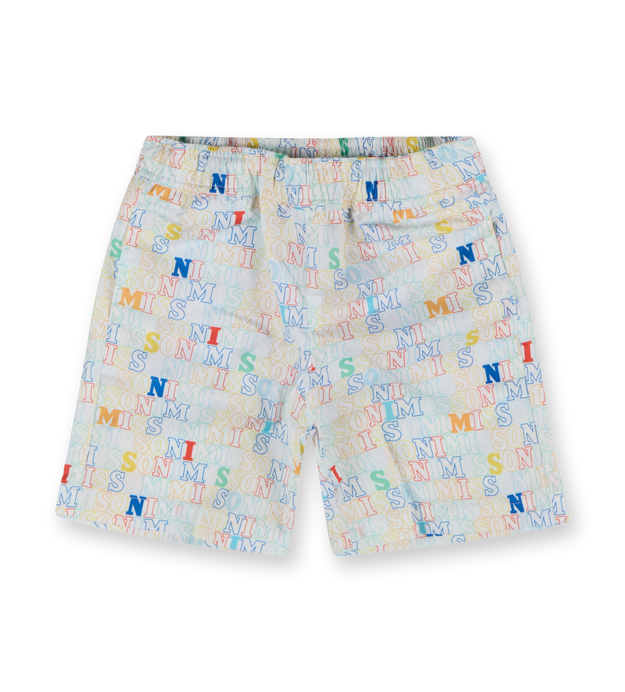 Swimshorts White/Colourful