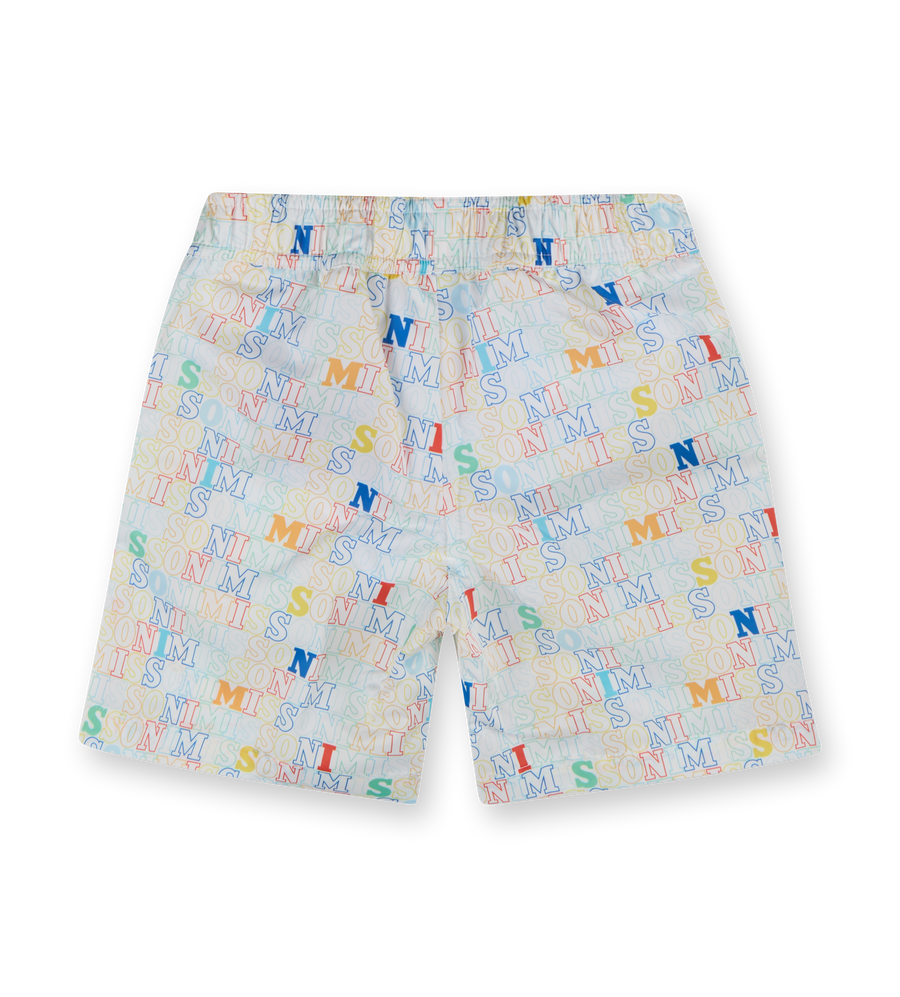 Swimshorts White/Colourful