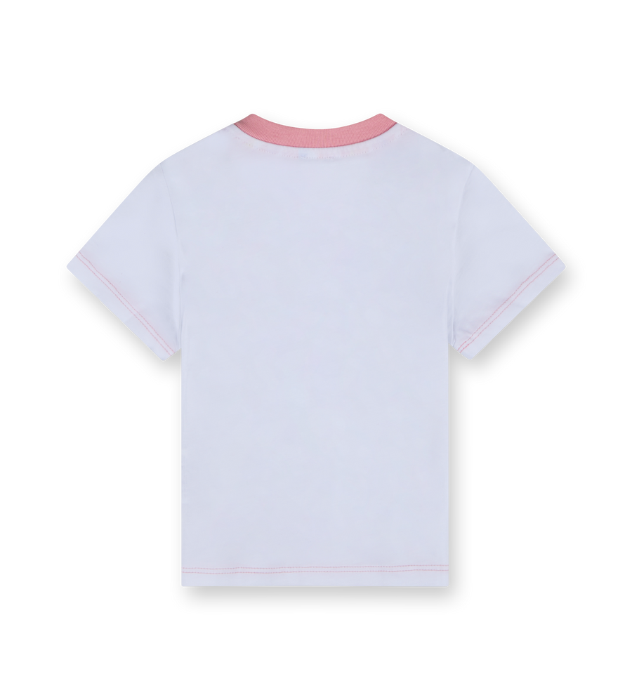 Zigzag Logo T-shirt White