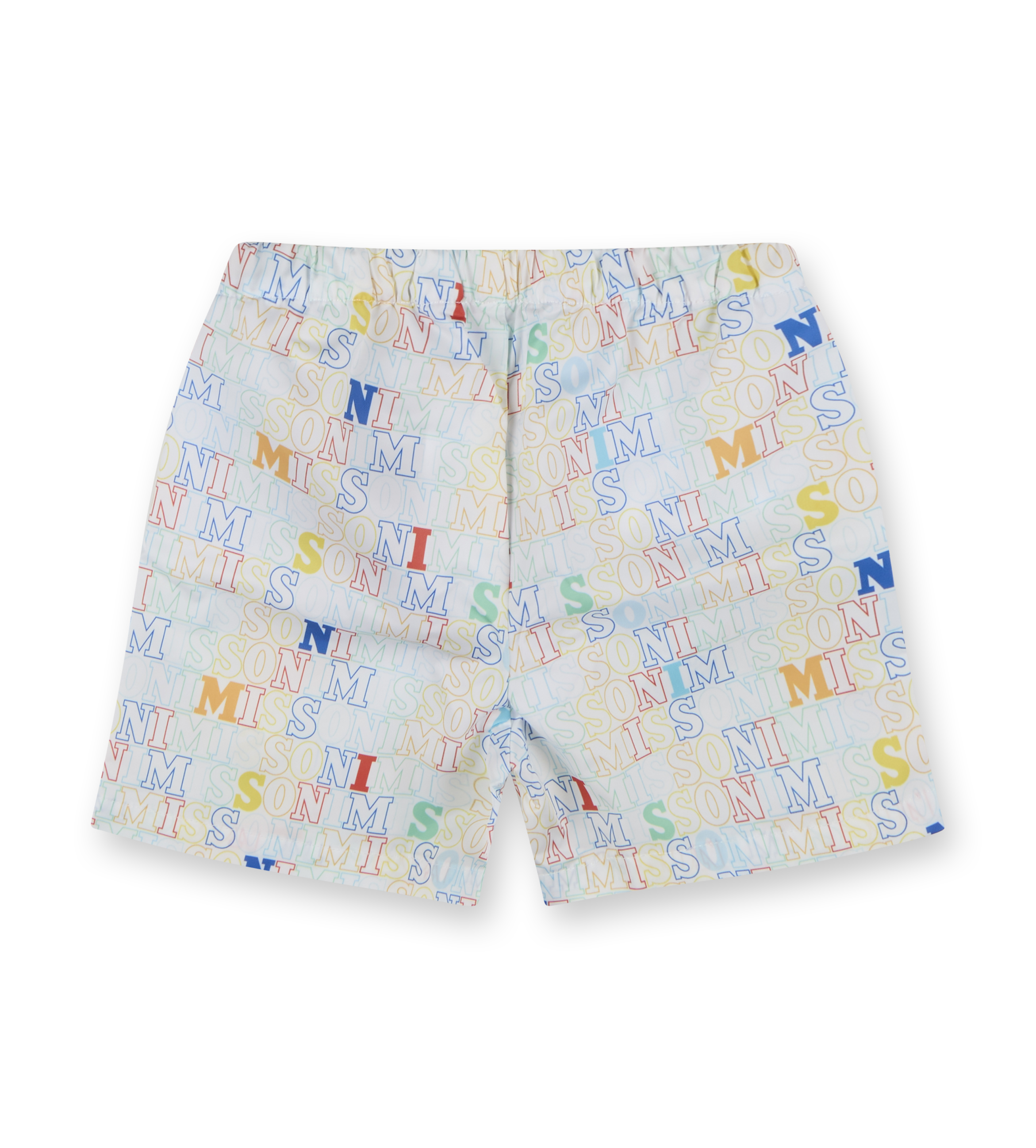 Baby Swimshorts White/Colourful