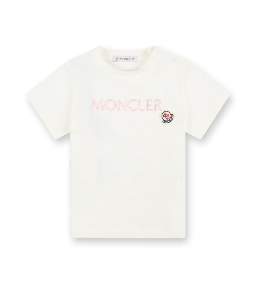 Embroidered Logo T-Shirt White