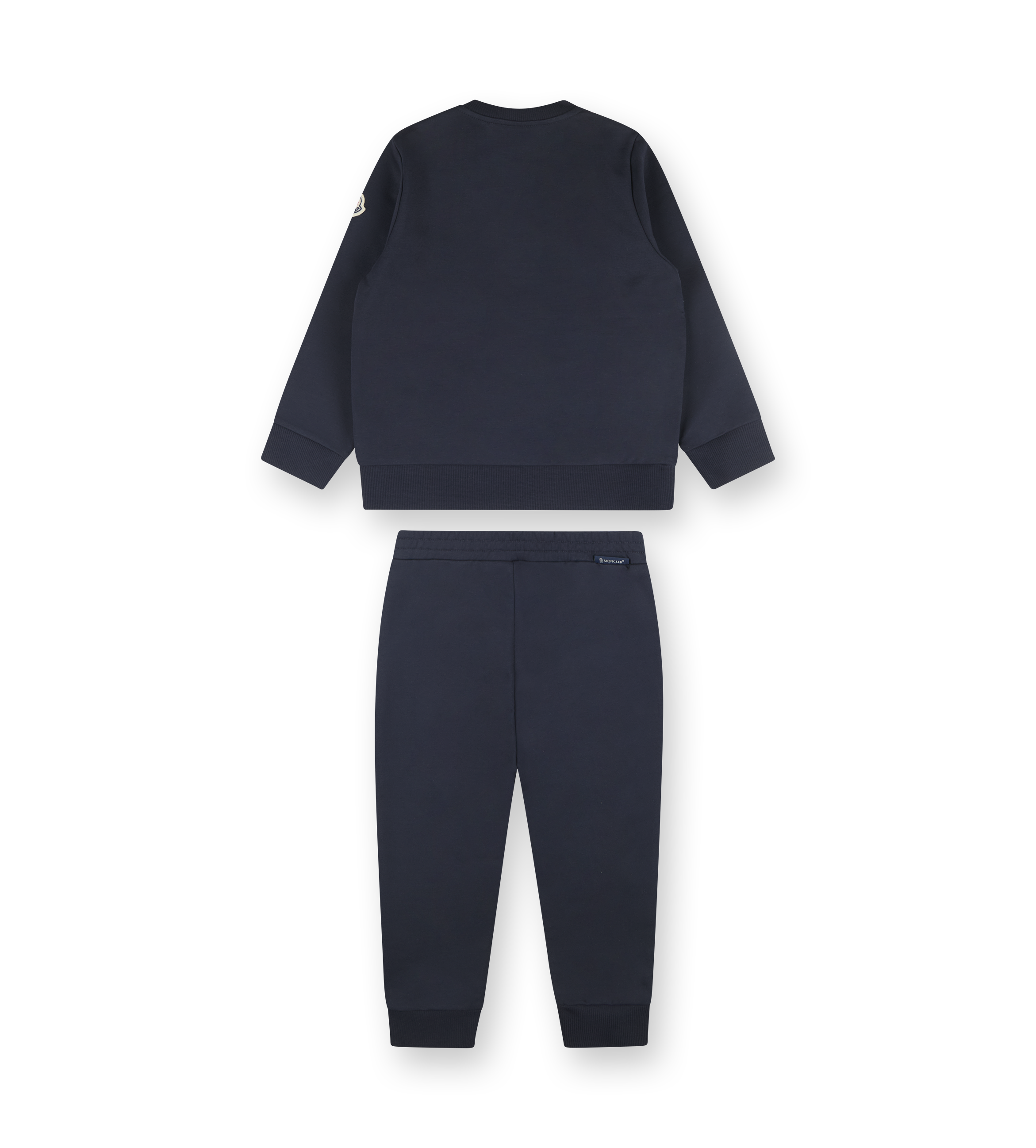 Pixel Logo Cotton Tracksuit Set Night Blue