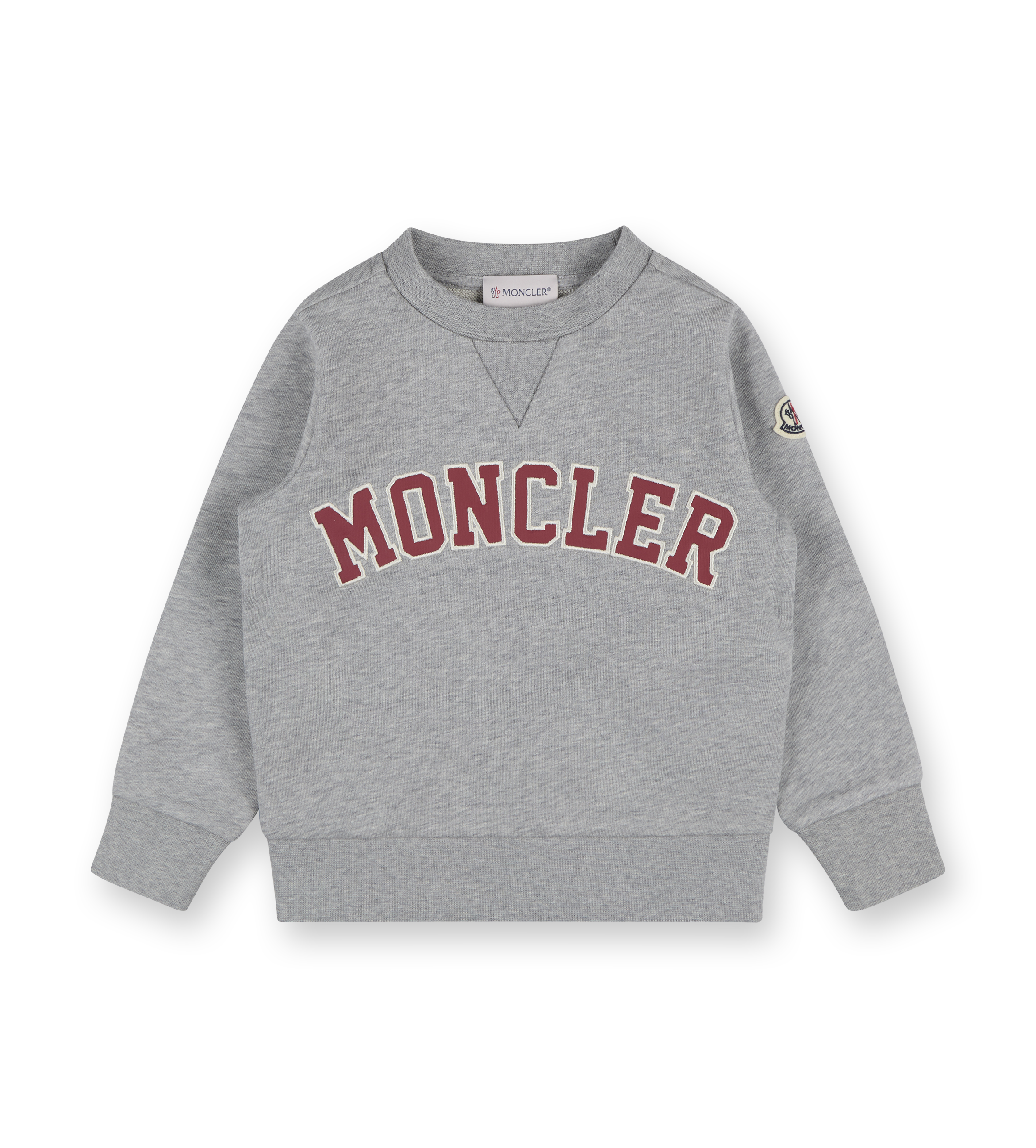 Embroidered Logo Sweatshirt Grey