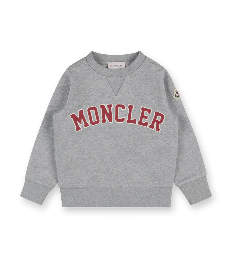 Embroidered Logo Sweatshirt Grey