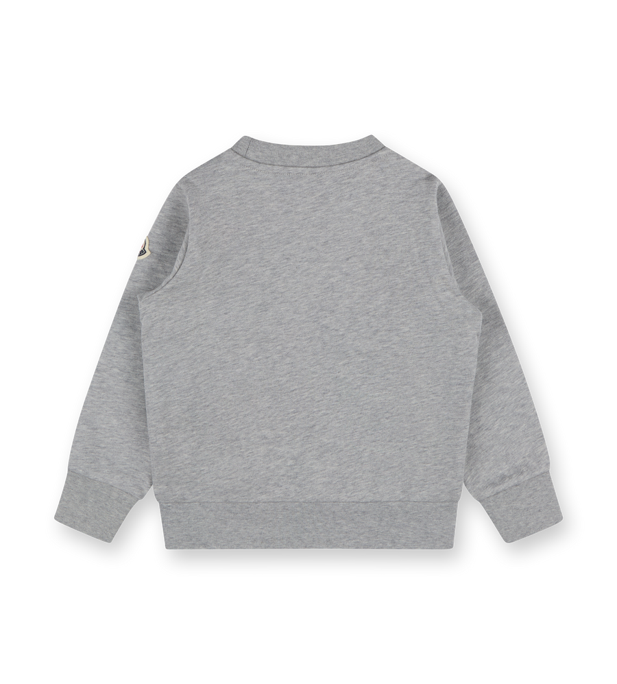 Embroidered Logo Sweatshirt Grey