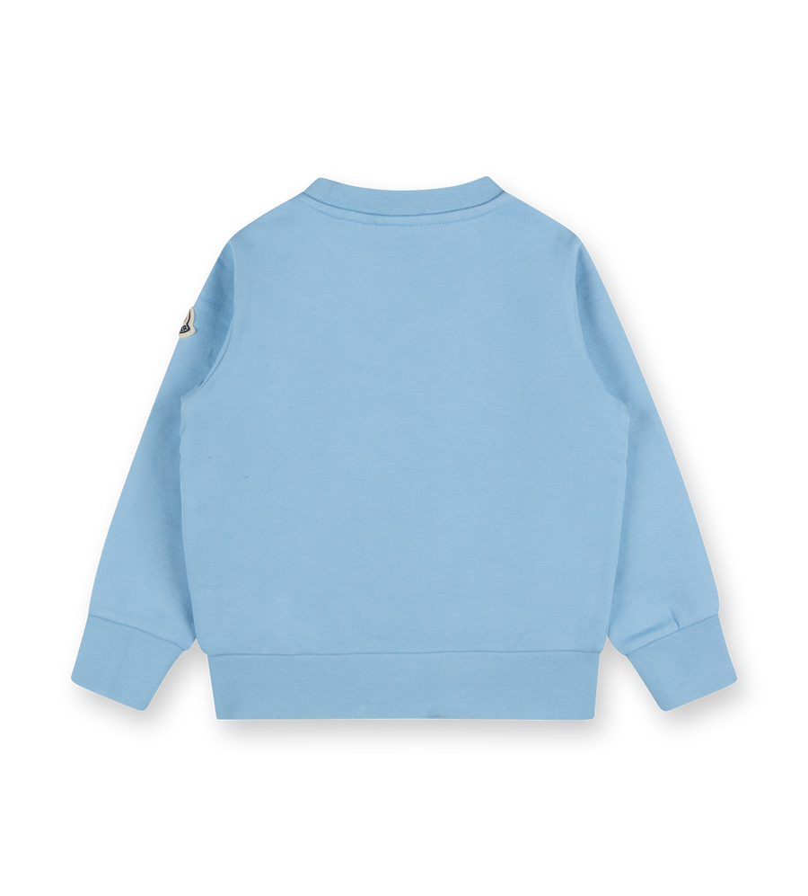 Scribble Logo Sweatshirt Light Blue