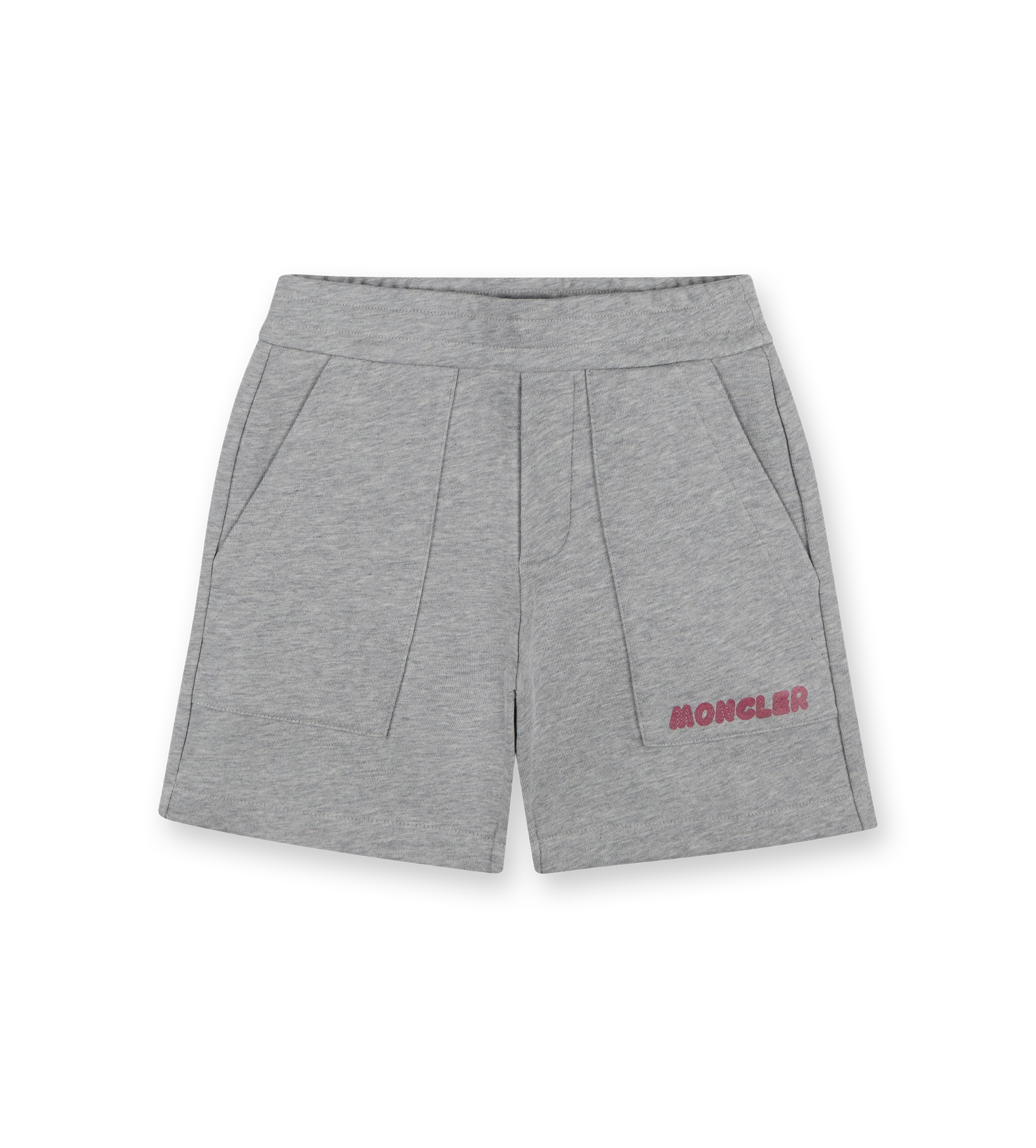 Optical Logo Shorts Grey