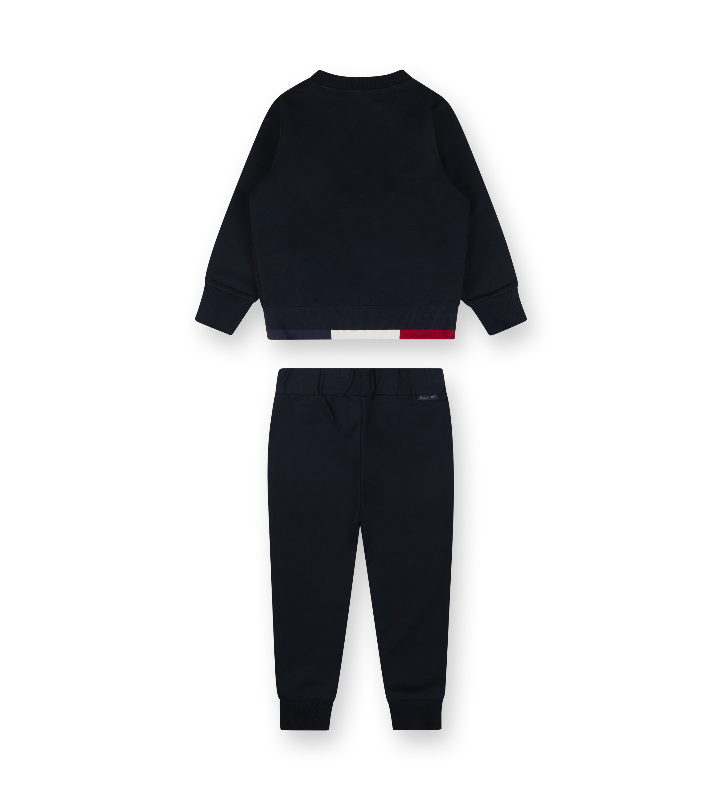 Tricolor-Trimmed Tracksuit Set Night Blue