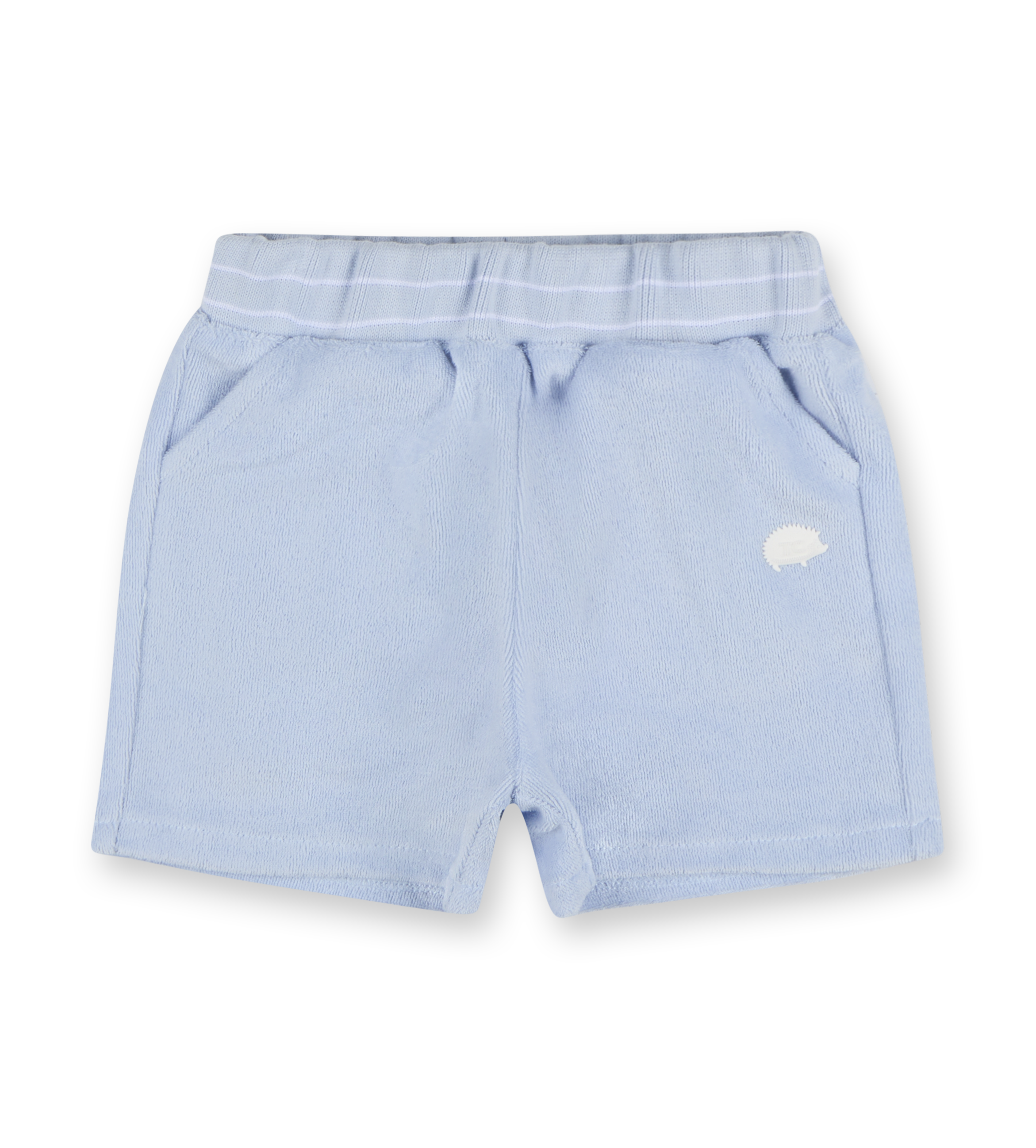 Gauze Sponge Shorts Bleu Lave