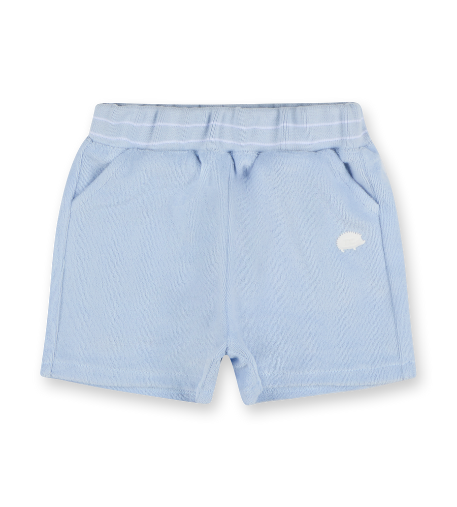 Gauze Sponge Shorts Bleu Lave