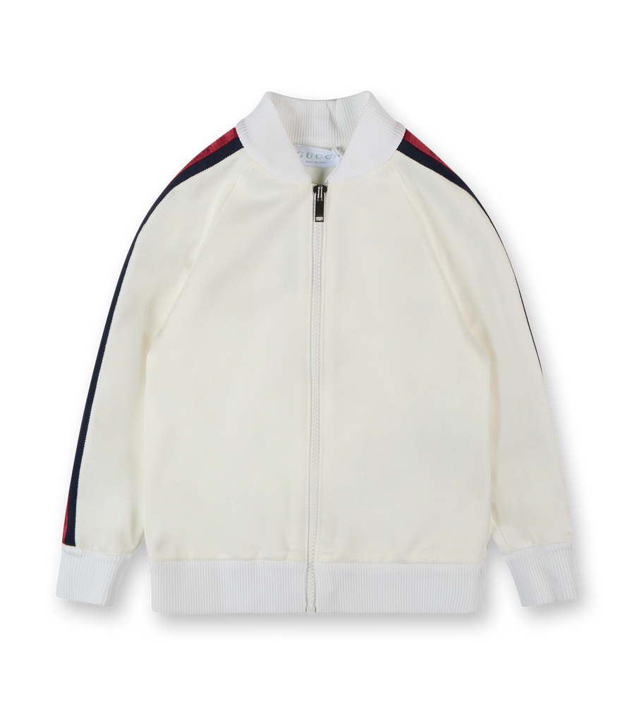 Jacket with Web Off-White