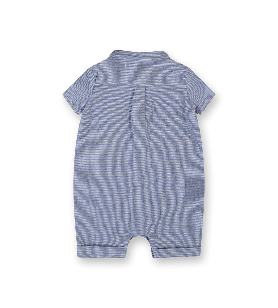 Babysuit Bleu Grise