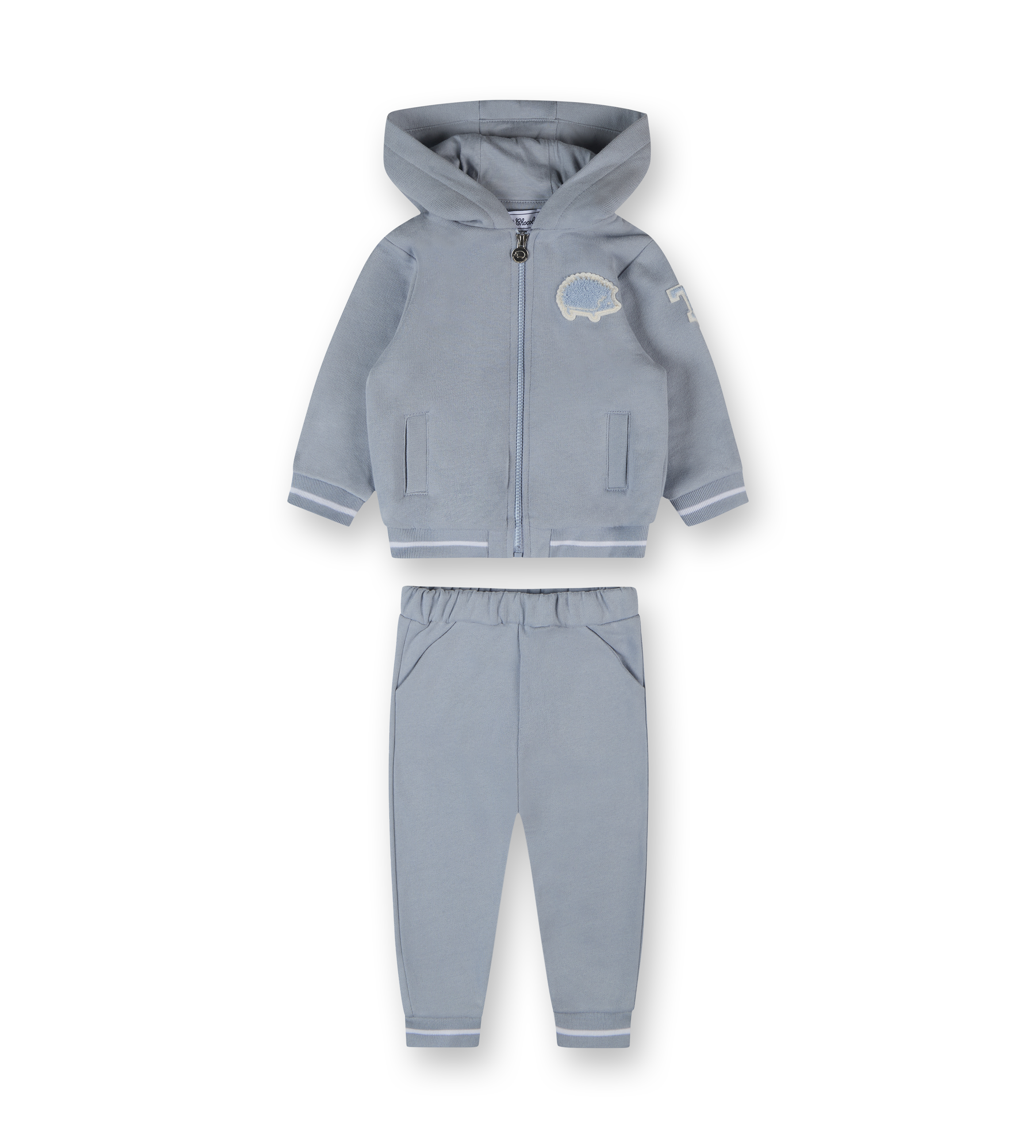 Jogging Set Bleu Grise