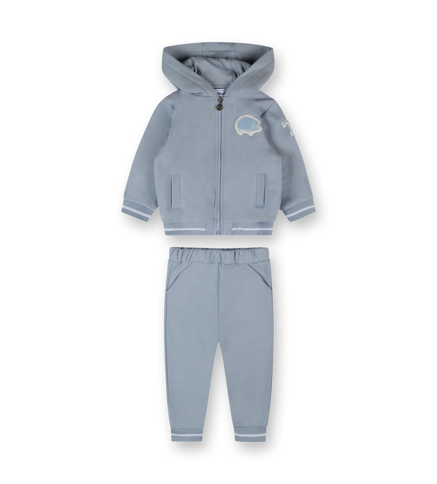 Jogging Set Bleu Grise