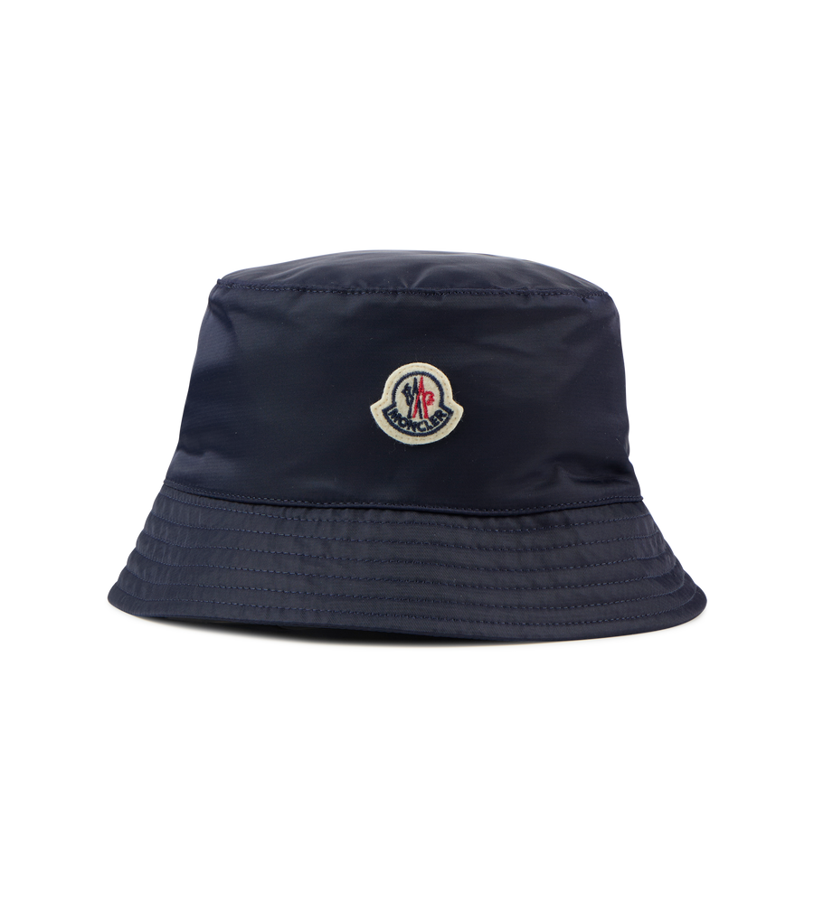 Logo-patch Bucket Hat Navy Blue