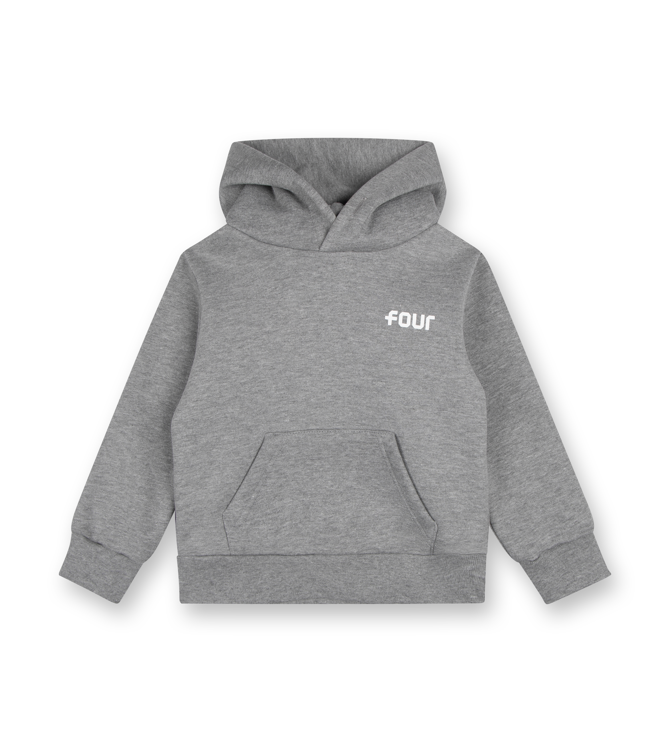 Basketball Hoodie Grey Melange