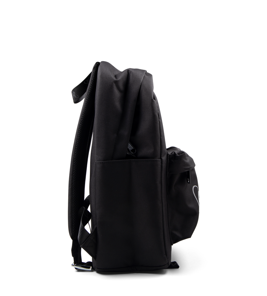 Circles Logo Backpack Medium Black