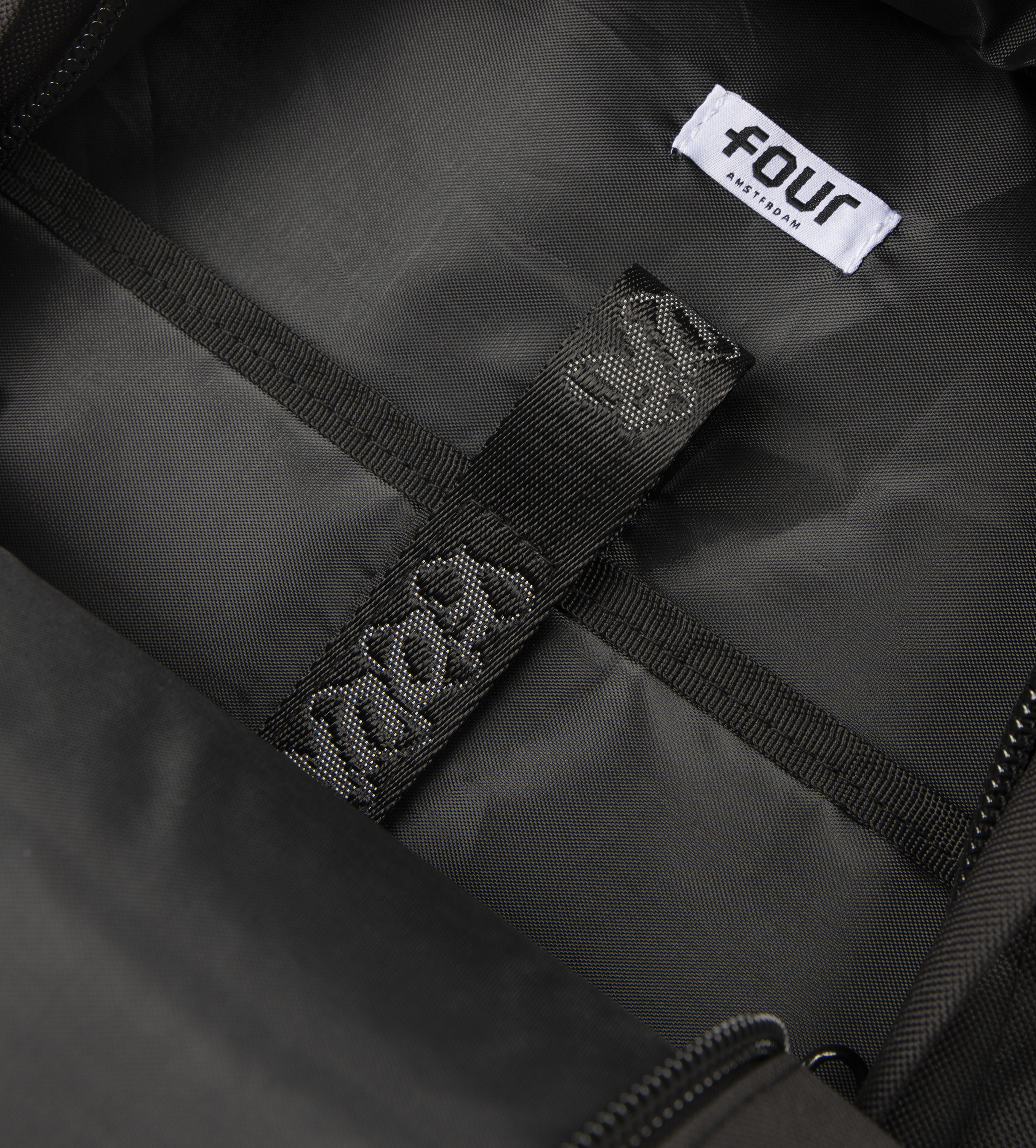 Circles Logo Backpack Small Black