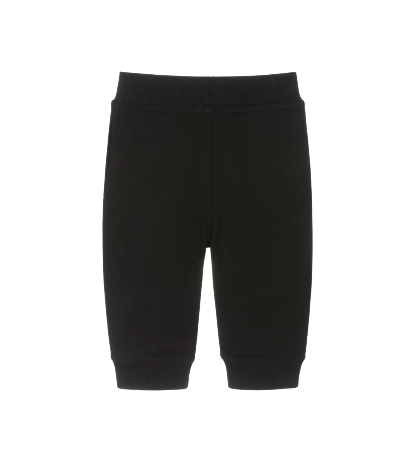 Baby Check Label Sweatpants Black