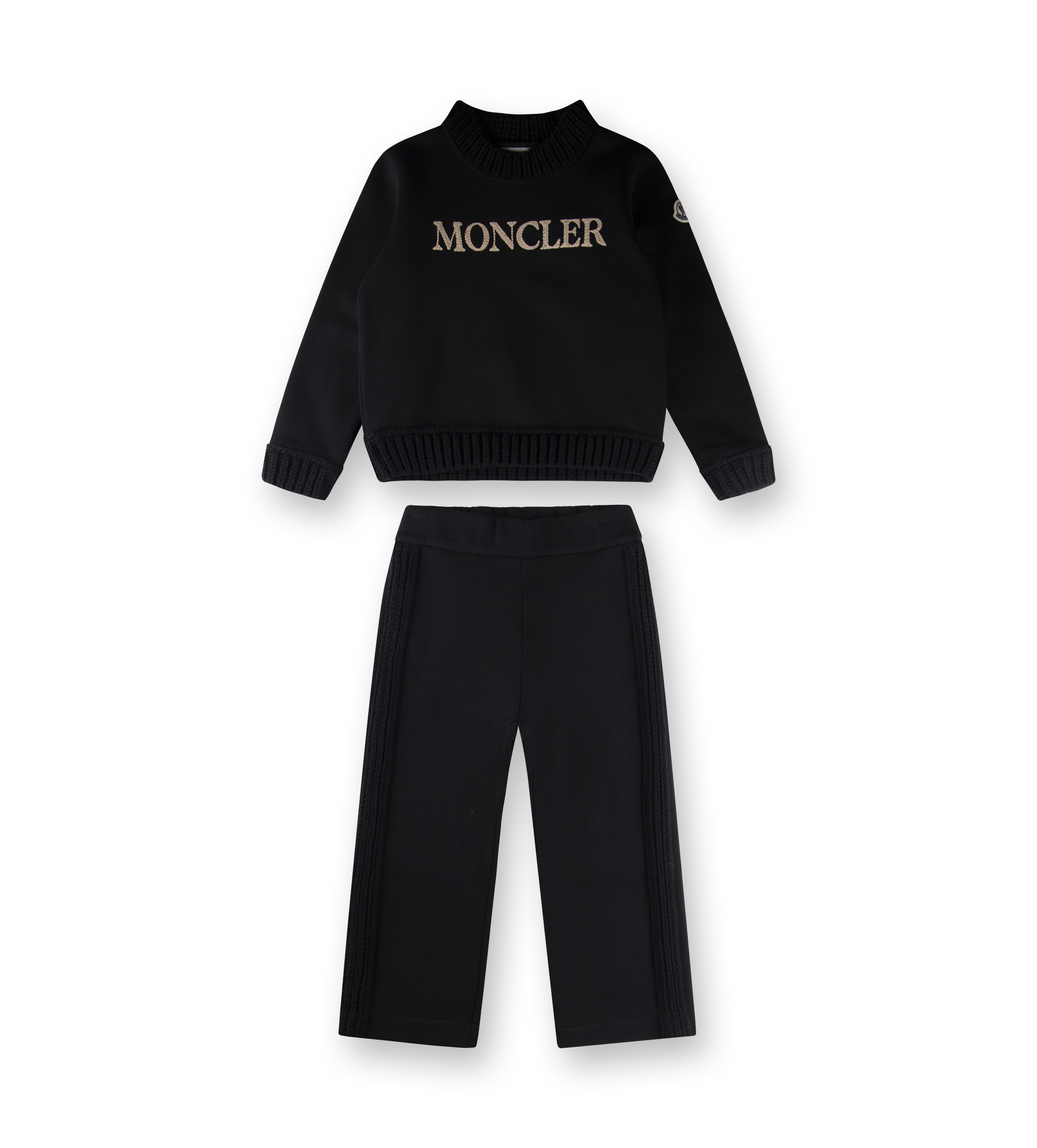 Logo Sweatsuit Set Black