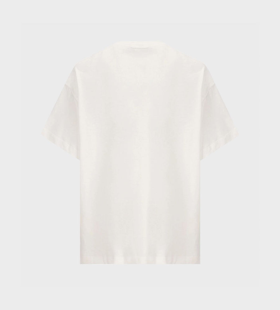 Jacquard Pocket T-Shirt Gesso