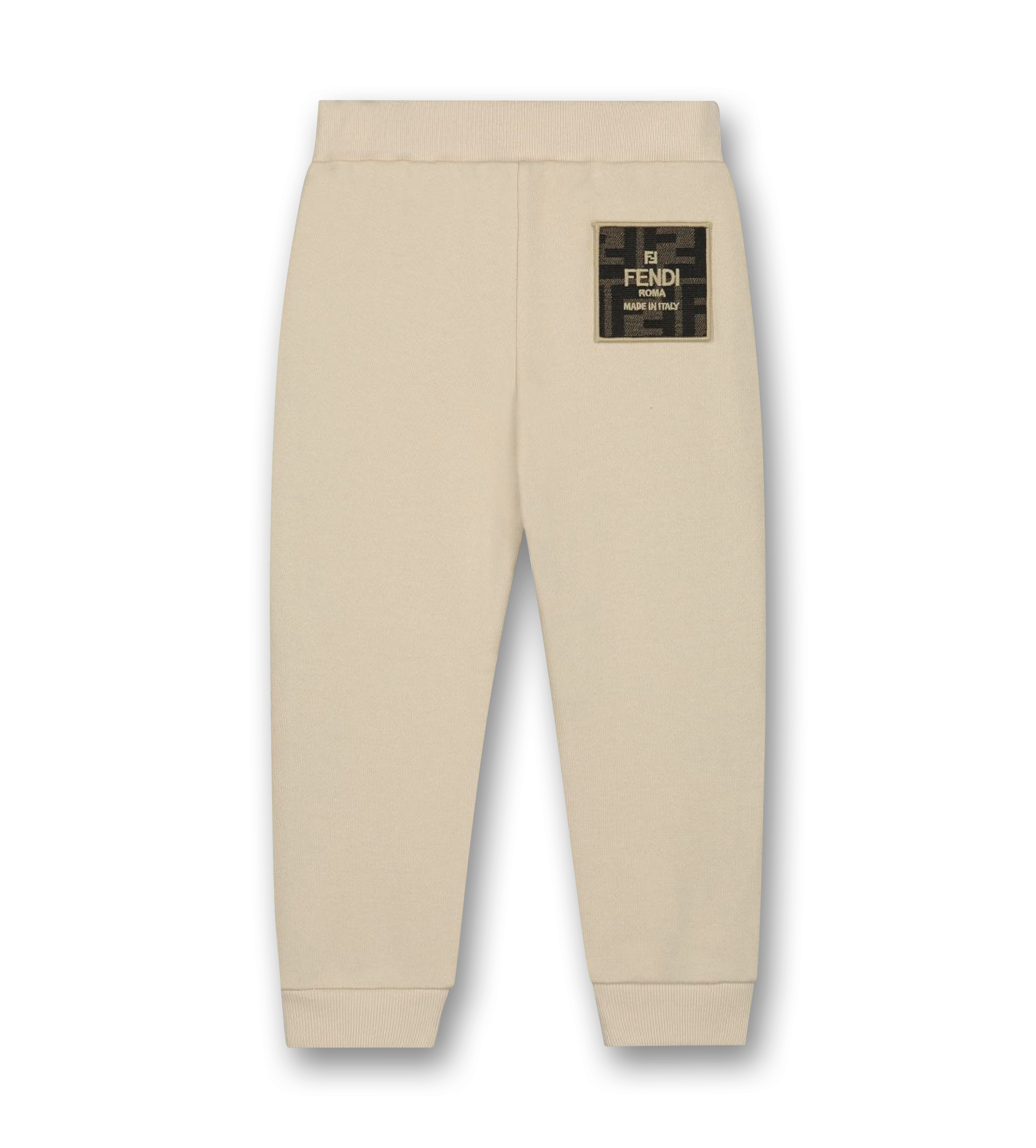 Appliqué-Logo Sweatpants Linen