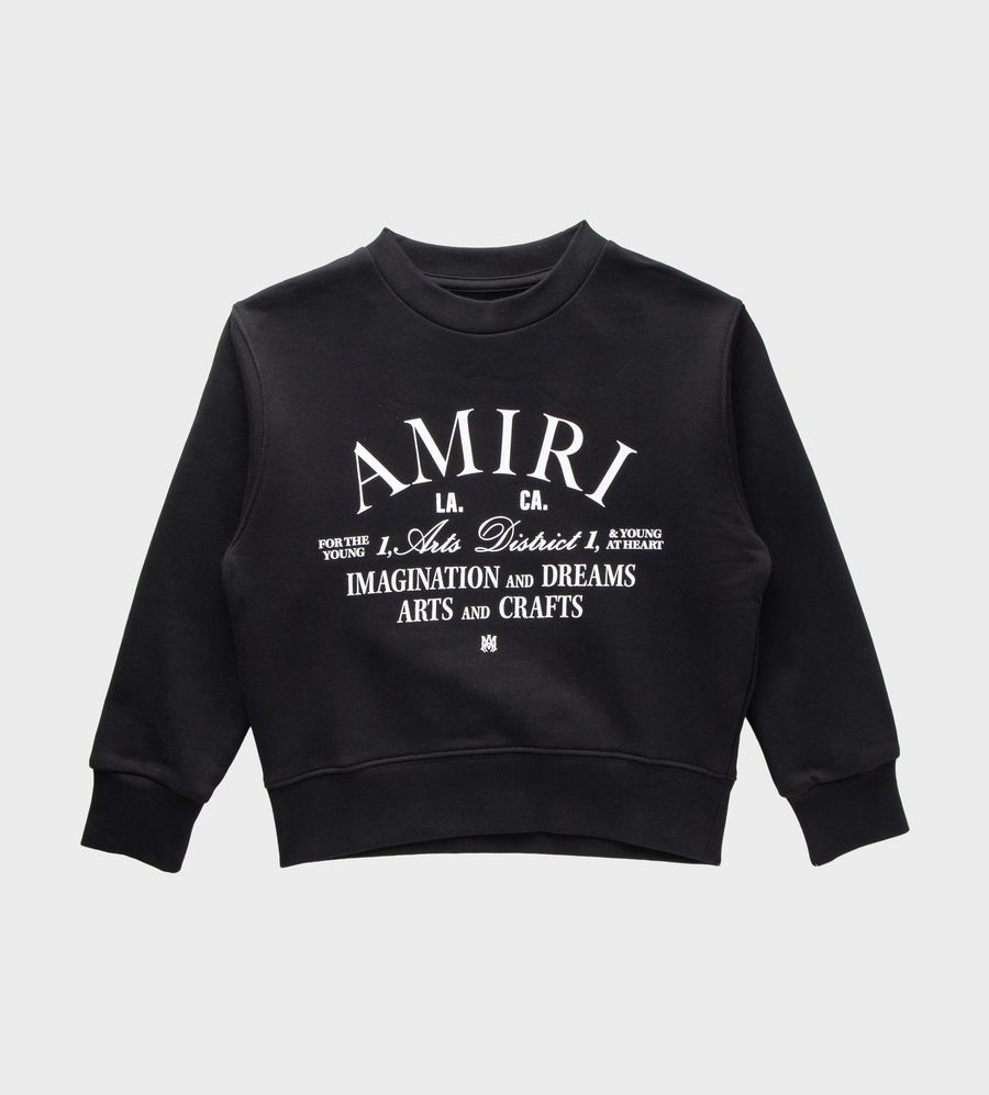 District Crewneck Black