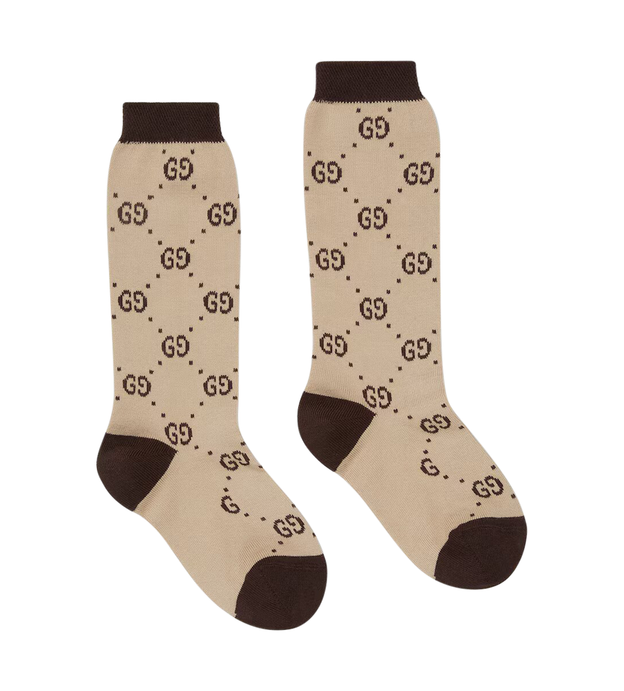 GG Socks Beige