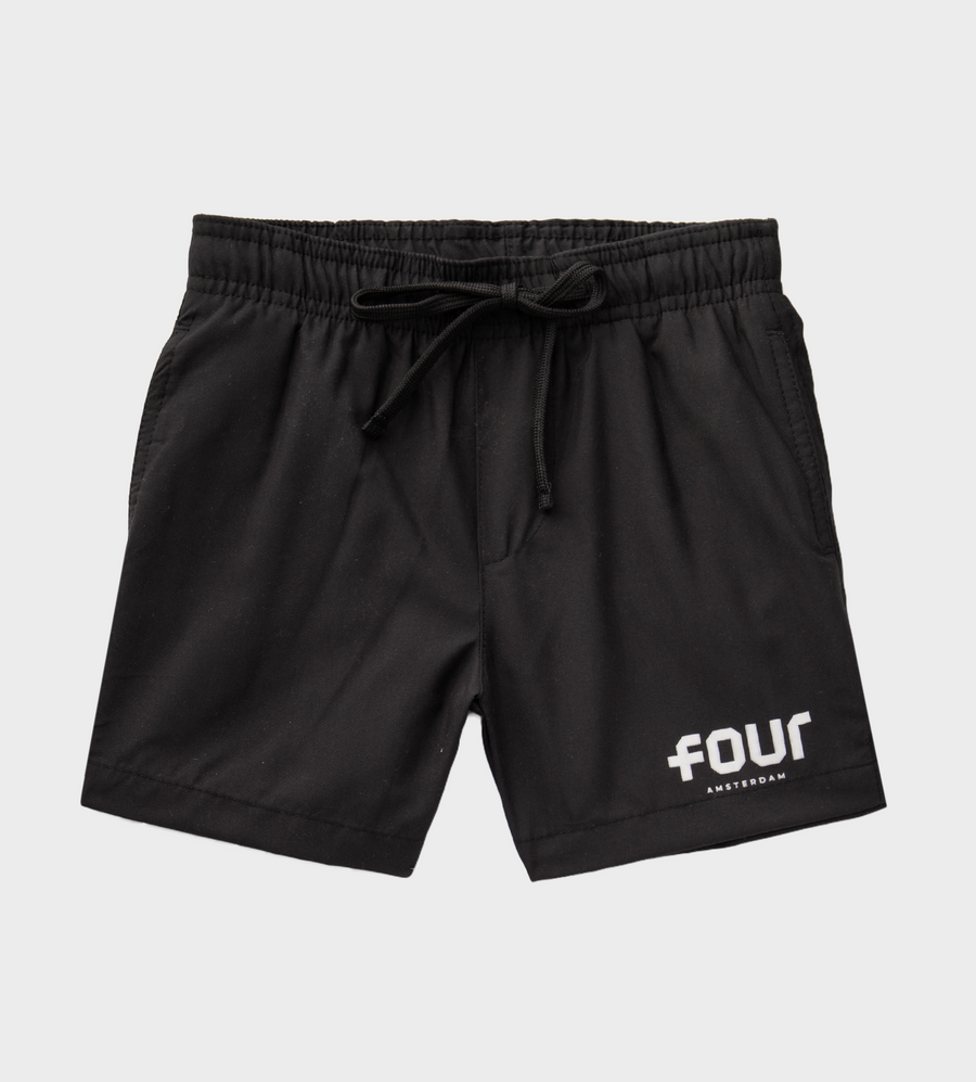 Logo Swim Short Black