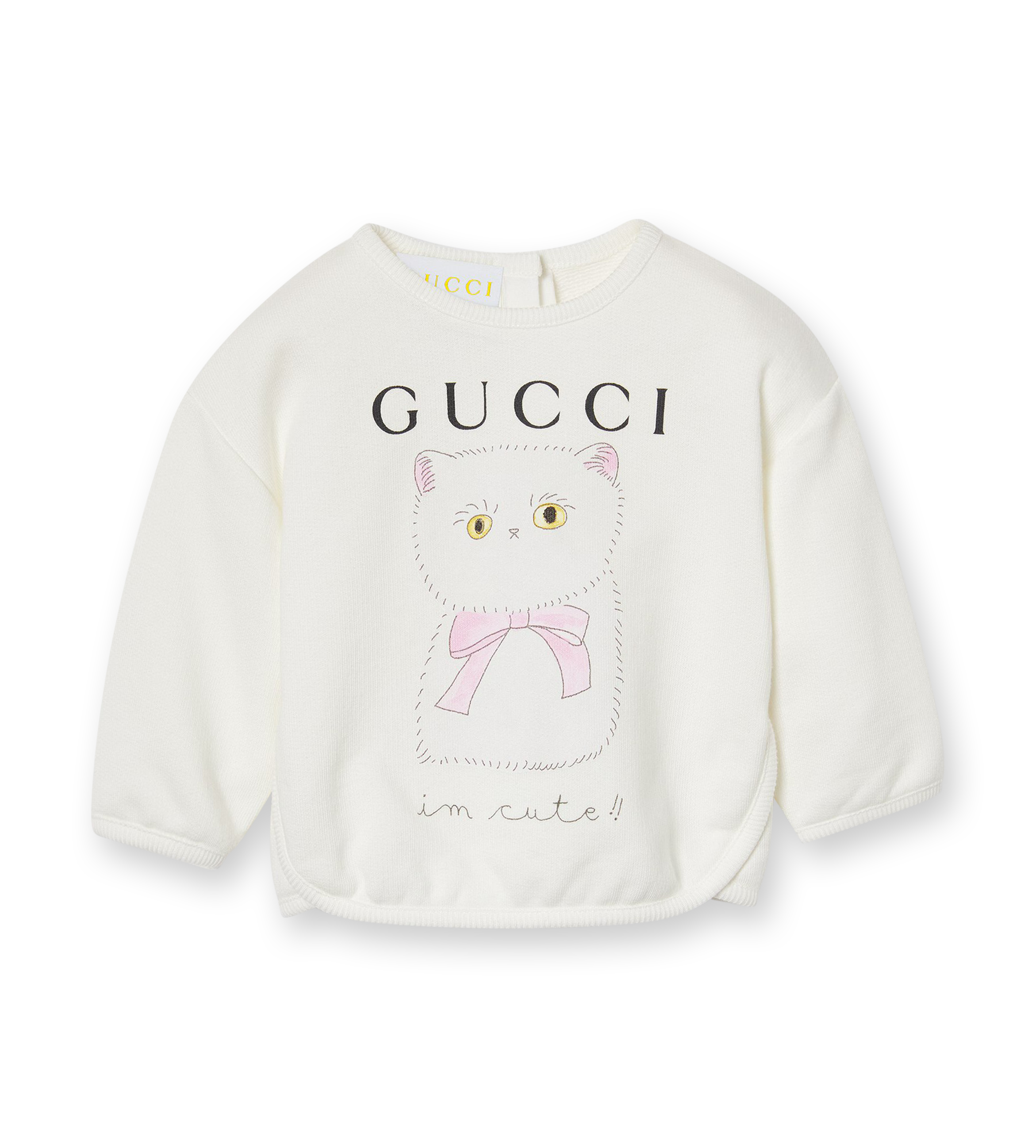 Baby Printed Sweatshirt White