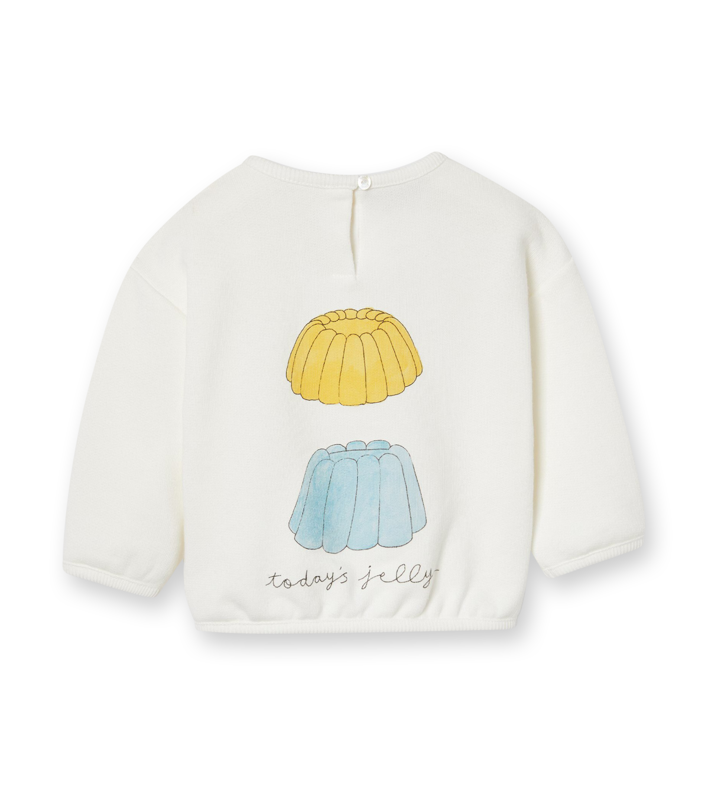 Baby Printed Sweatshirt White