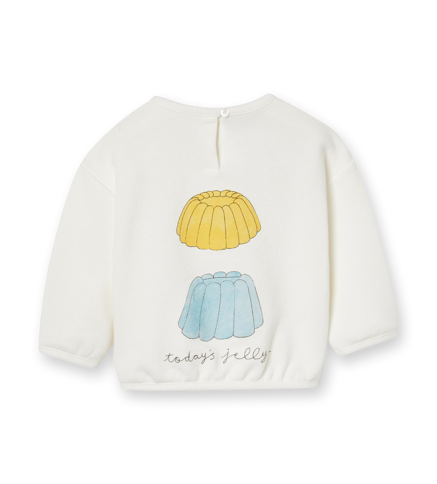 Baby Printed Sweatshirt White