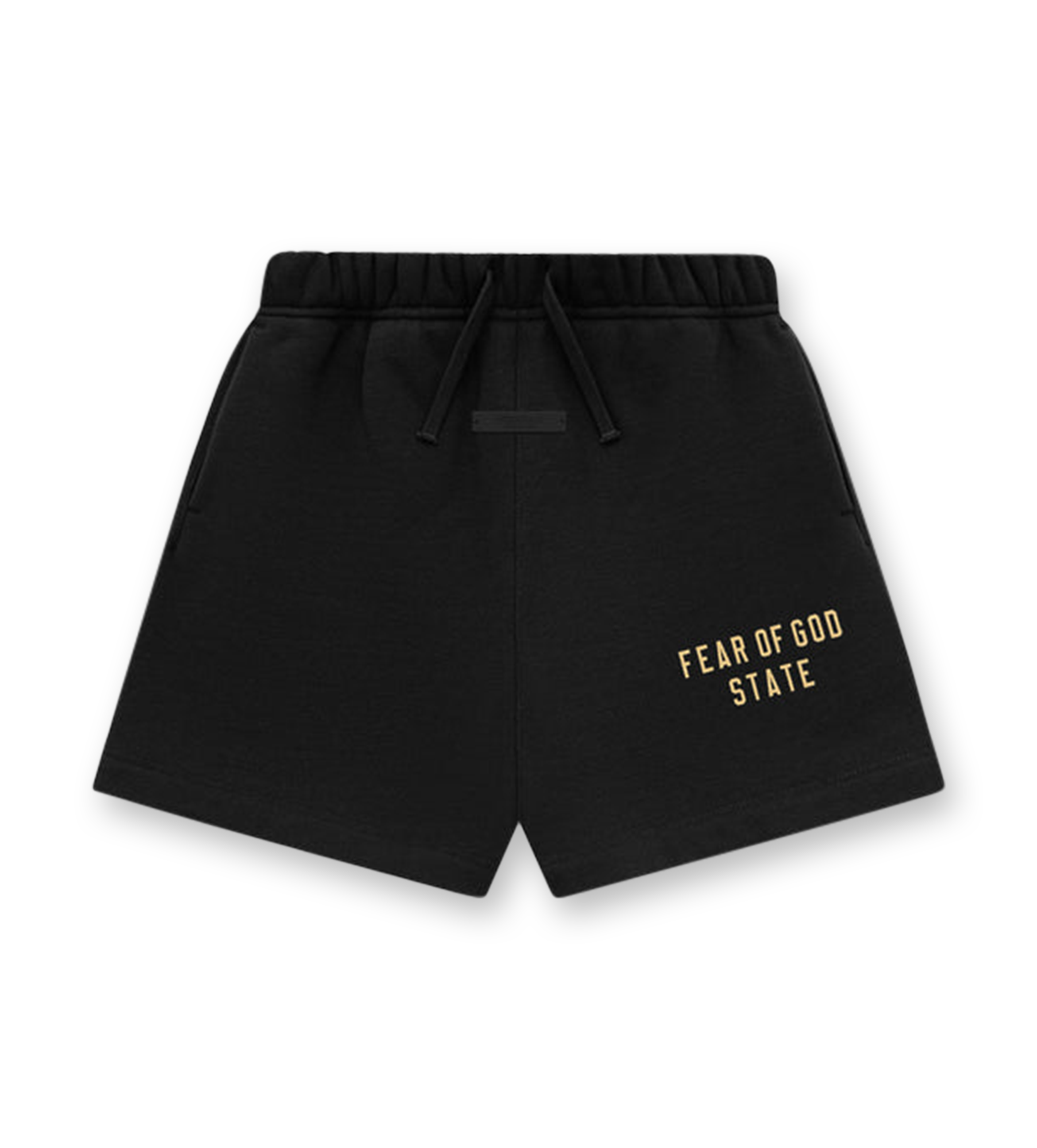 Fleece Soccer Shorts Black/Gold