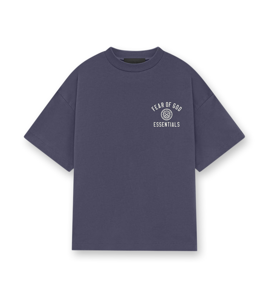 Kid's Jersey Crewneck Tee Marine