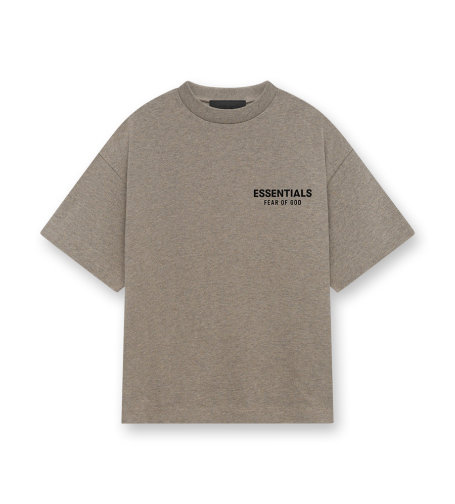 Kid's Jersey Crewneck Tee Heather Gray