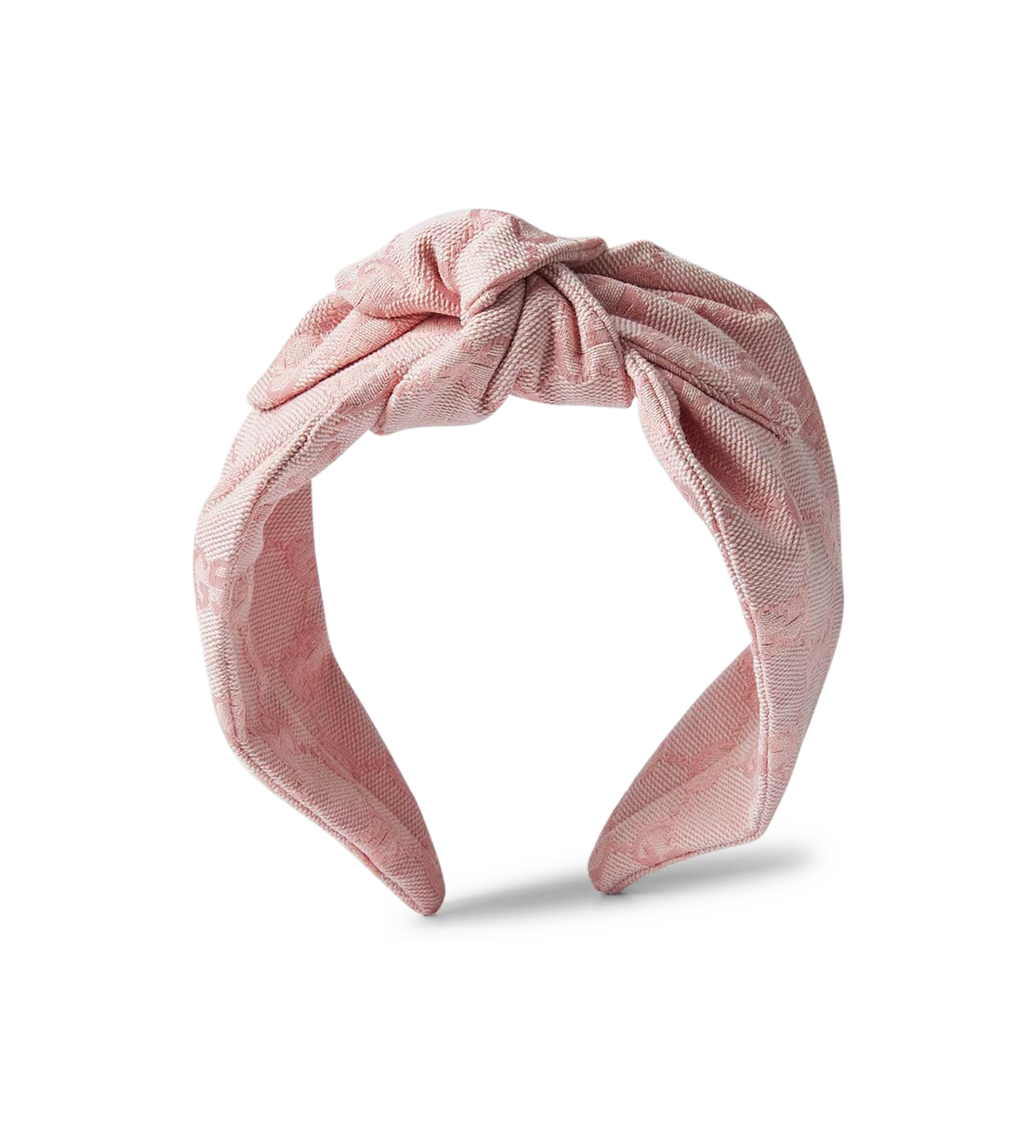 GG Canvas Headband Pink