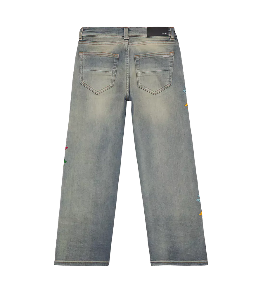 Ma Quad Scribble Jeans Antique Indigo