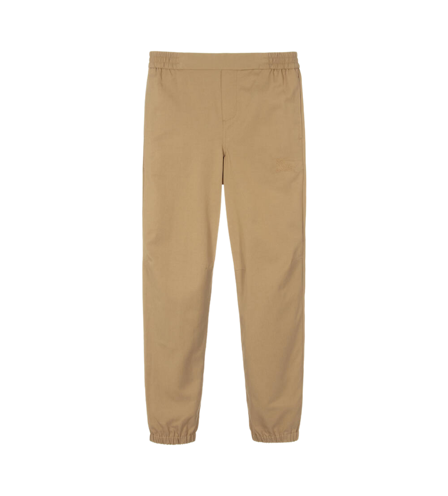 Cotton Blend Trousers Sand