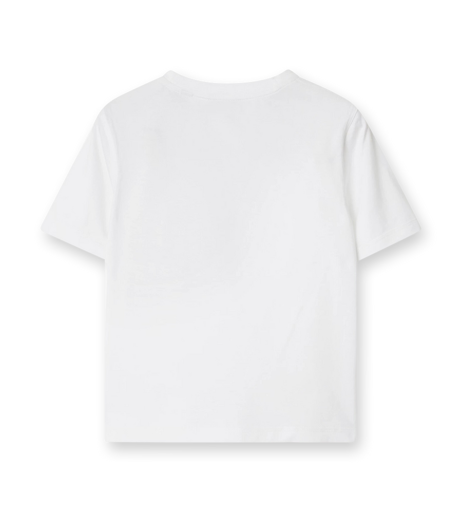 Check Label T-shirt White