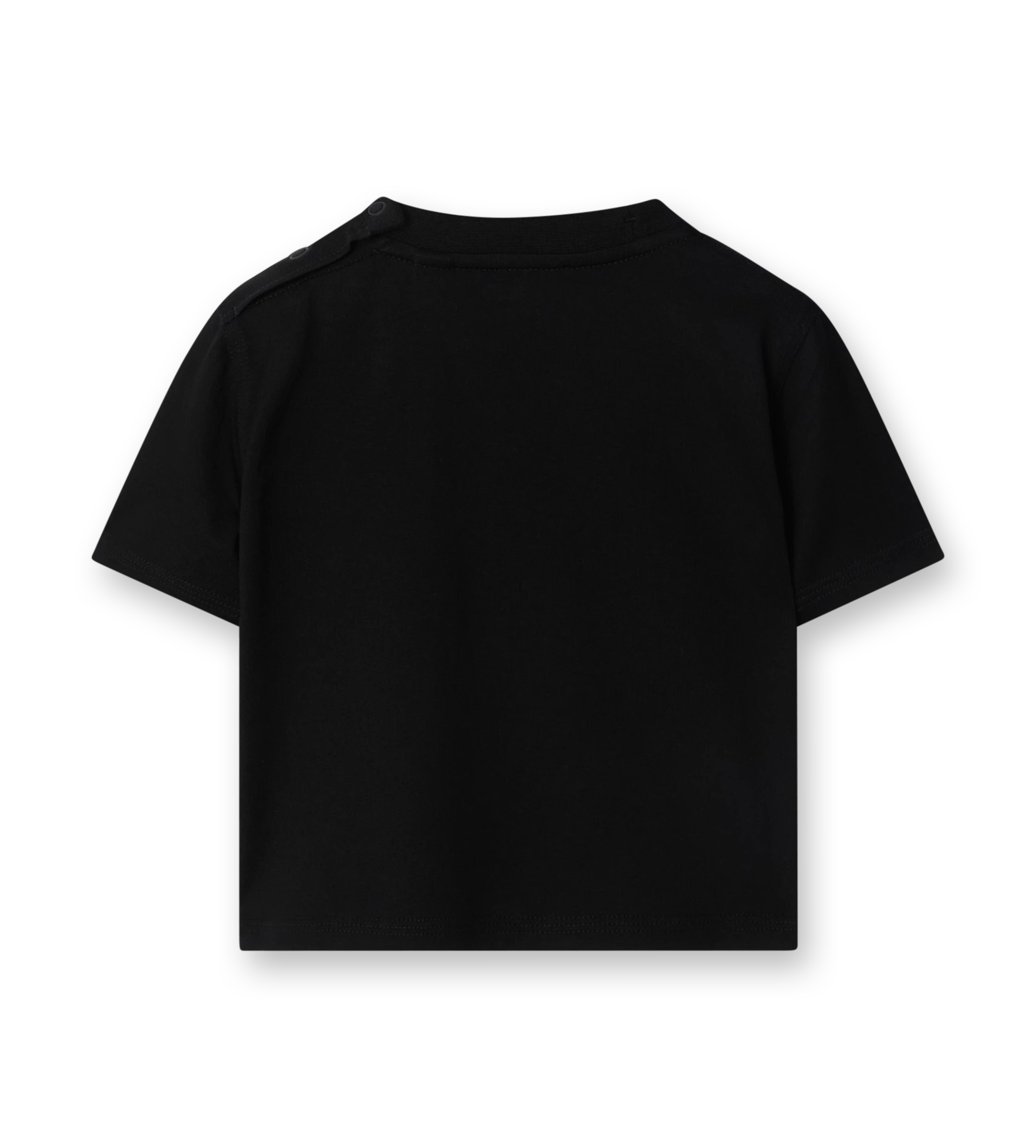 Baby Check Label T-shirt Black